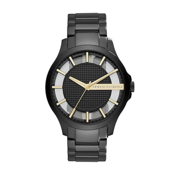 Armani Exchange Men’s Quartz Black Stainless Steel Black Skeleton Dial 46mm Watch AX2192 UAE DUBAI AJMAN SHARJAH ABU DHABI RAS AL KHAIMA UMM UL QUWAIN ALAIN FUJAIRAH