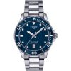 TISSOT Men’s Swiss Made Quartz Silver Stainless Steel Blue Dial 40mm Watch T120.410.11.041.00