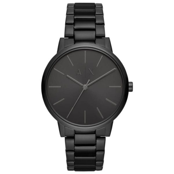 Armani Exchange Men’s Quartz Black Stainless Steel Black Dial 42mm Watch AX2701