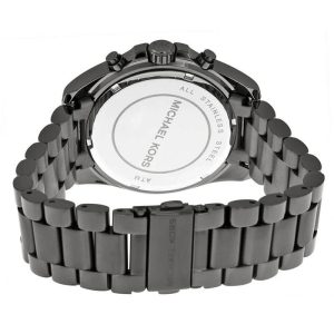 Michael Kors Men’s Quartz Grey Stainless Steel White Dial 43mm Watch MK5952