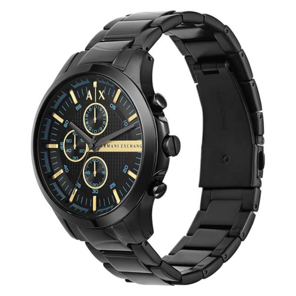 Armani Exchange Men’s Quartz Black Stainless Steel Black Dial 46mm Watch AX2164 UAE DUBAI AJMAN SHARJAH ABU DHABI RAS AL KHAIMA UMM UL QUWAIN ALAIN FUJAIRAH