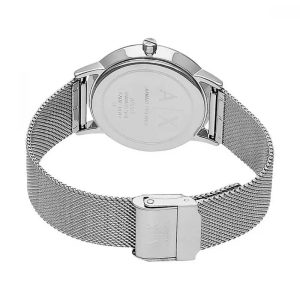 Armani Exchange Women’s Quartz Silver Stainless Steel Silver Dial 36mm Watch AX5535