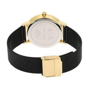 Armani Exchange Women’s Quartz Black Stainless Steel Black Dial 36mm Watch AX5548