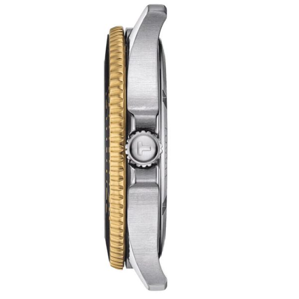 TISSOT Men’s Swiss Made Quartz Black Silicone Strap Black Dial 40mm Watch T120.410.27.051.00