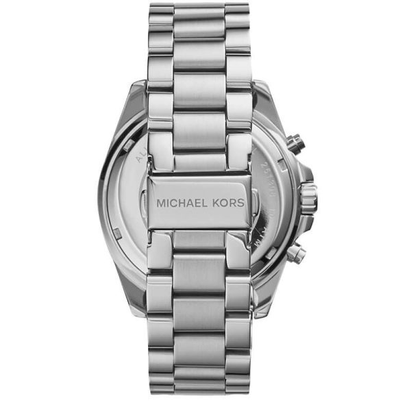 Michael Kors Women’s Quartz Silver Stainless Steel Blue Dial 43mm Watch MK6099