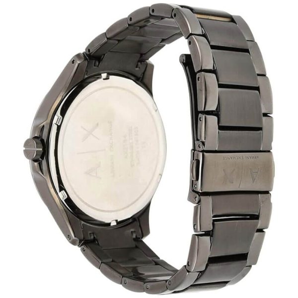 Armani Exchange Men’s Quartz Grey Stainless Steel Grey Dial 46mm Watch AX2194