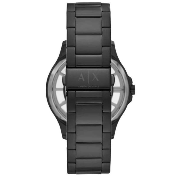 Armani Exchange Men’s Quartz Black Stainless Steel Black Skeleton Dial 46mm Watch AX2192 UAE DUBAI AJMAN SHARJAH ABU DHABI RAS AL KHAIMA UMM UL QUWAIN ALAIN FUJAIRAH