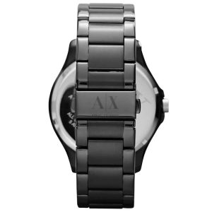 Armani Exchange Men’s Quartz Black Stainless Steel Black Dial 46mm Watch AX2121
