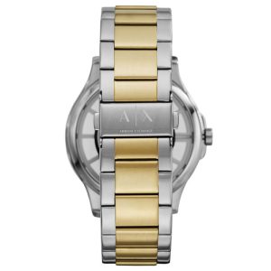 Armani Exchange Men’s Quartz Two Tone Stainless Steel Grey Skeleton Dial 46mm Watch AX2403 UAE DUBAI AJMAN SHARJAH ABU DHABI RAS AL KHAIMA UMM UL QUWAIN ALAIN FUJAIRAH