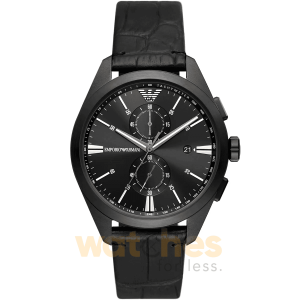 Emporio Armani Men’s Quartz Black Leather Strap Black Dial 43mm Watch AR11483 UAE DUBAI AJMAN SHARJAH ABU DHABI RAS AL KHAIMA UMM UL QUWAIN ALAIN FUJAIRAH
