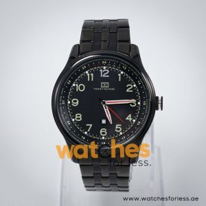 Tommy Hilfiger Men’s Quartz Black Stainless Steel Black Dial 44mm Watch 1710307/1