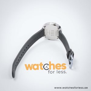 Elle Women’s Quartz Grey Leather Strap Black Dial 41mm Dual Time Watch EL20038S01C