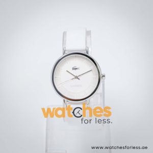 Lacoste Women’s Quartz White Leather Strap White Dial 35mm Watch 2000716/1