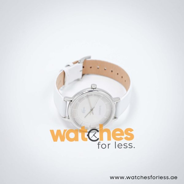 Lacoste Women’s Quartz White Leather Strap White Dial 35mm Watch 2000716/1