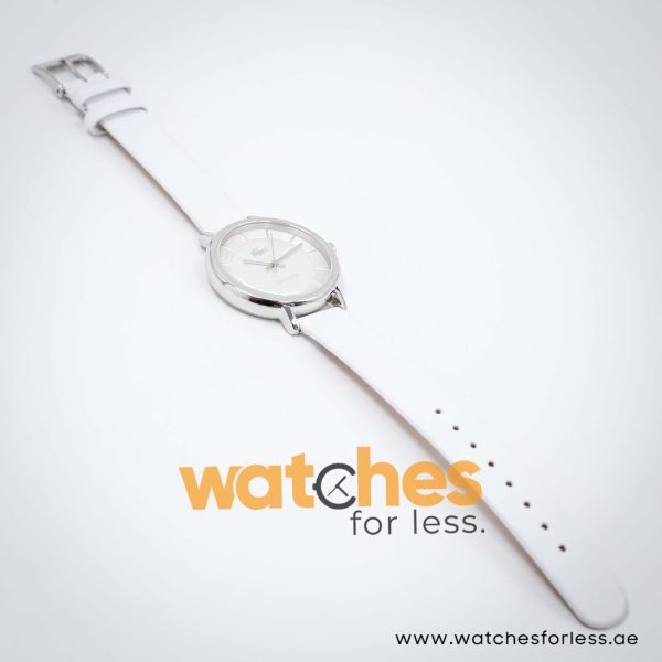 Lacoste Women’s Quartz White Leather Strap White Dial 35mm Watch 2000716/1