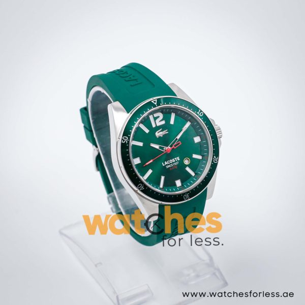 Lacoste Men’s Quartz Green Silicone Strap Green Dial 43mm Watch 2010663
