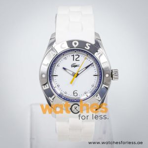 Lacoste Women’s Quartz White Silicone Strap White Dial 37mm Watch 2000751