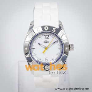 Lacoste Women’s Quartz White Silicone Strap White Dial 37mm Watch 2000751