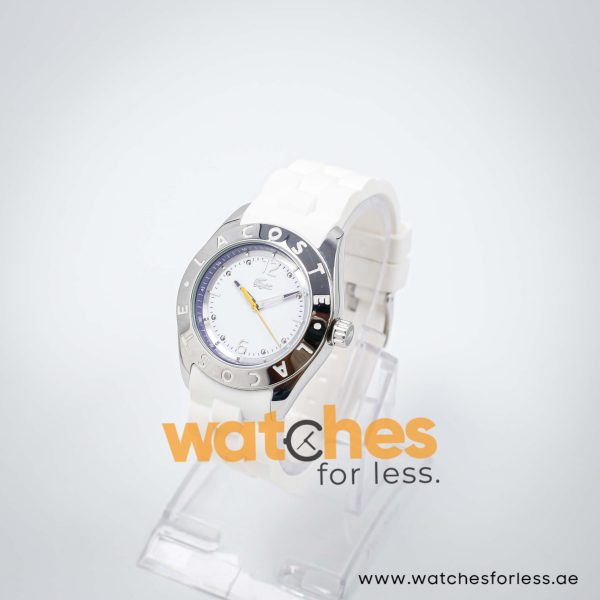 Lacoste Women’s Quartz White Silicone Strap White Dial 37mm Watch 2000751