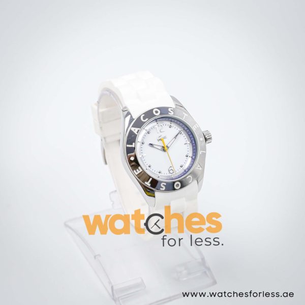 Lacoste Women’s Quartz White Silicone Strap White Dial 37mm Watch 2000751