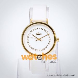 Lacoste Women’s Quartz White Leather Strap White Dial 35mm Watch 2000623