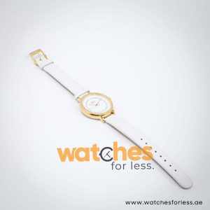 Lacoste Women’s Quartz White Leather Strap White Dial 35mm Watch 2000623