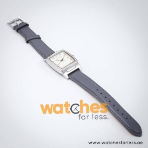 Elle Women’s Quartz Grey Leather Strap Cream Dial 29mm Watch EL20118S08N