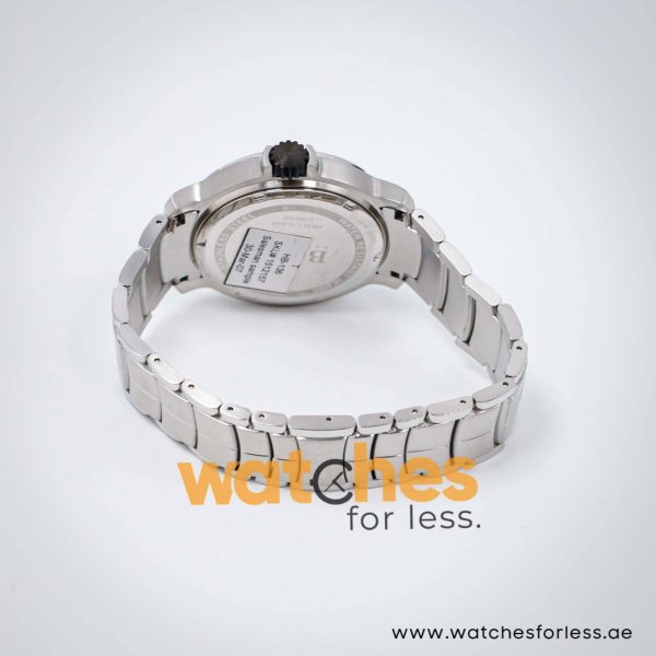 Hugo Boss Men’s Quartz Silver Stainless Steel Black Dial 43mm Watch 1512157
