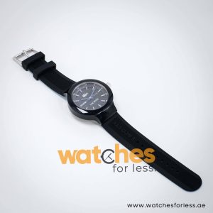 Lacoste Men’s Quartz Black Silicone Strap Black Dial 44mm Watch 2010719