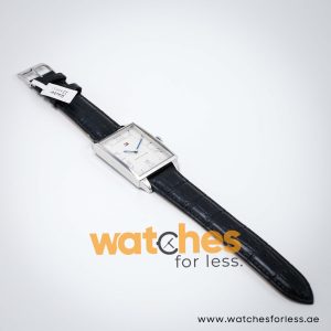 Tommy Hilfiger Men’s Quartz Black Leather Strap Silver Sunray Dial 34mm Watch 1710218