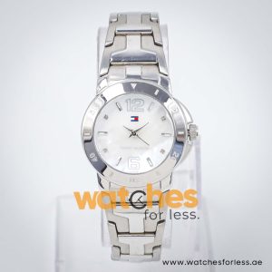 Tommy Hilfiger Women’s Quartz Silver Stainless Steel Mother Of Pearl Dial 29mm Watch 1780315