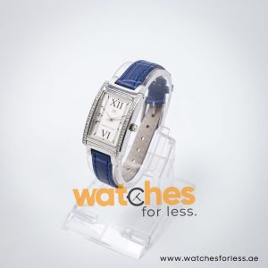 Tommy Hilfiger Women’s Quartz Blue Leather Strap Silver Dial 24mm Watch 1780813