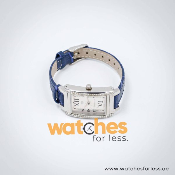 Tommy Hilfiger Women’s Quartz Blue Leather Strap Silver Dial 24mm Watch 1780813