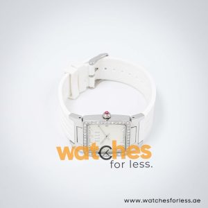 Elle Women’s Quartz White Silicone Strap Off-White Dial 29mm Watch EL20118P01N