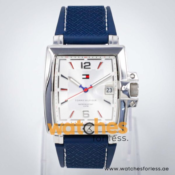 Tommy Hilfiger Women’s Quartz Blue Silicone Strap Silver Dial 36mm Watch TH0002 UAE DUBAI AJMAN SHARJAH ABU DHABI RAS AL KHAIMA UMM UL QUWAIN ALAIN FUJAIRAH