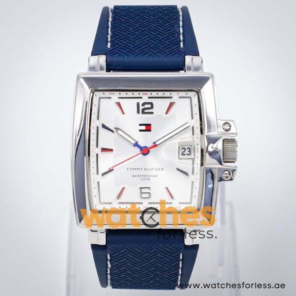 Tommy Hilfiger Women’s Quartz Blue Silicone Strap Silver Dial 36mm Watch TH0002 UAE DUBAI AJMAN SHARJAH ABU DHABI RAS AL KHAIMA UMM UL QUWAIN ALAIN FUJAIRAH