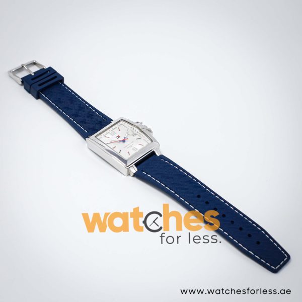 Tommy Hilfiger Women’s Quartz Blue Silicone Strap Silver Dial 36mm Watch TH0002 UAE DUBAI AJMAN SHARJAH ABU DHABI RAS AL KHAIMA UMM UL QUWAIN ALAIN FUJAIRAH