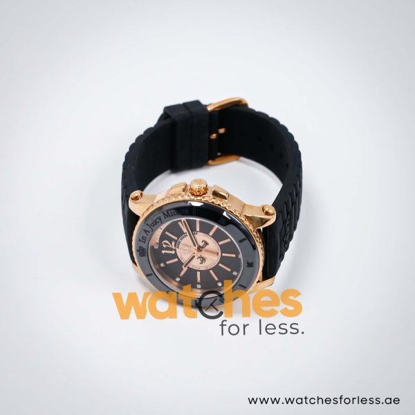 Juicy Couture Women’s Quartz Black Silicone Strap Black Dial 39mm Watch 1900786