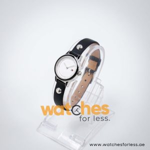 Tommy Hilfiger Women’s Quartz Black Leather Strap White Dial 25mm Watch 1781093