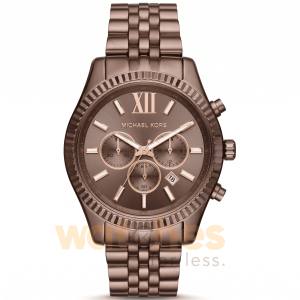 Michael Kors Men’s Quartz Brown Stainless Steel Brown Dial 44mm Watch MK8522 UAE DUBAI AJMAN SHARJAH ABU DHABI RAS AL KHAIMA UMM UL QUWAIN ALAIN FUJAIRAH