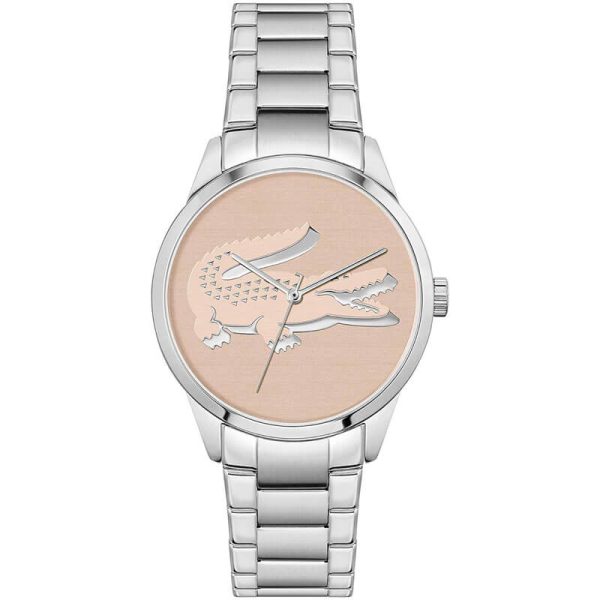 Lacoste Women’s Quartz Silver Stainless Steel Pink Dial 36mm Watch 2001173