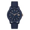 Lacoste Men’s Quartz Blue Silicone Strap Blue Dial 42mm Watch 2011011