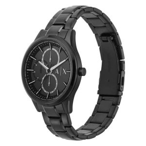 Armani Exchange Men’s Quartz Black Stainless Steel Black Dial 42mm Watch AX1867