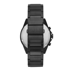 Armani Exchange Men’s Quartz Black Stainless Steel Black Dial 44mm Watch AX2615