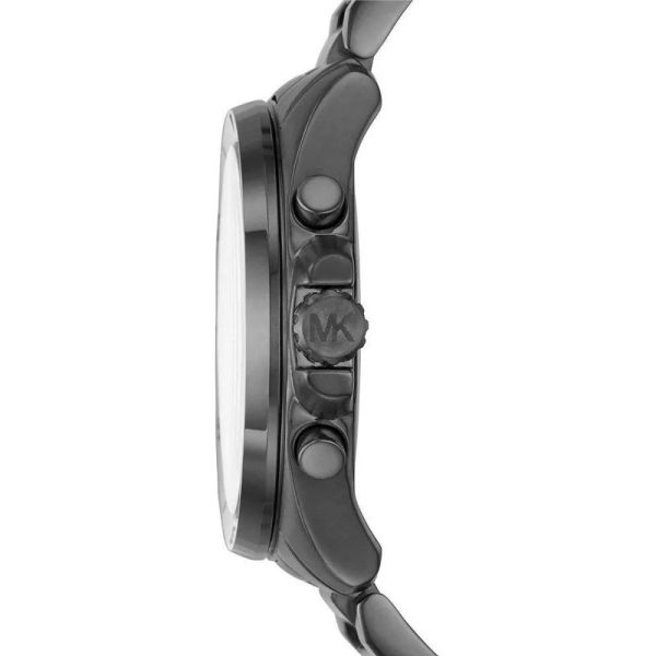Michael Kors Men’s Quartz Grey Stainless Steel Blue Dial 44mm Watch MK8582