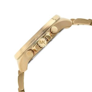 Michael Kors Men’s Quartz Gold Stainless Steel Gold Dial 45mm Watch MK8934