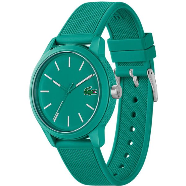 Lacoste Men’s Quartz Green Silicone Strap Green Dial 42mm Watch 2011192