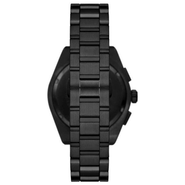 Emporio Armani Men’s Quartz Black Stainless Steel Green Dial 43mm Watch AR11562