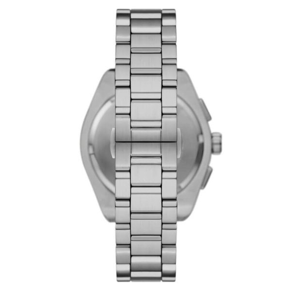 Emporio Armani Men’s Quartz Silver Stainless Steel Black Dial 43mm Watch AR11560