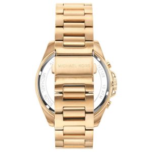 Michael Kors Men’s Quartz Gold Stainless Steel Gold Dial 45mm Watch MK8934